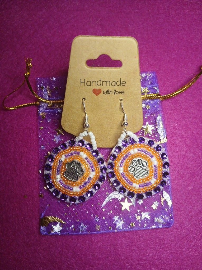 Handmade Beaded Earrings