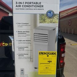 Midea 5,000 BTU Portable Air Conditioner, Cools up to 150 Sq. Ft