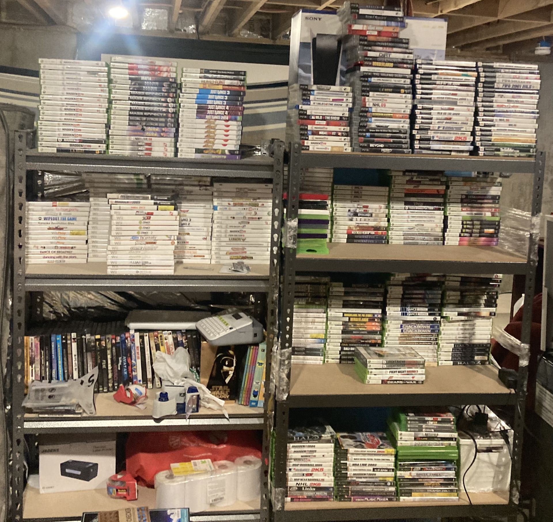 Video Game Lot (ps1,ps2,ps3,ps4, OGxbox, Xbox360, Wii, Gamecube, DS)  