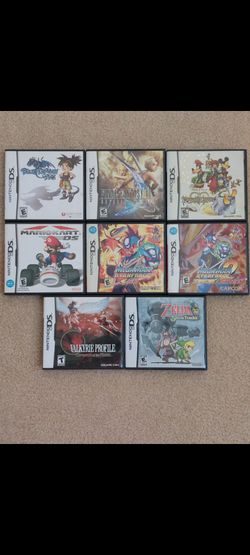 Nintendo DS Games with Cases