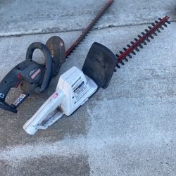 2 Craftmans hedge SAws