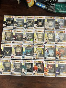 My Hero Academia Funko Pop Collection!