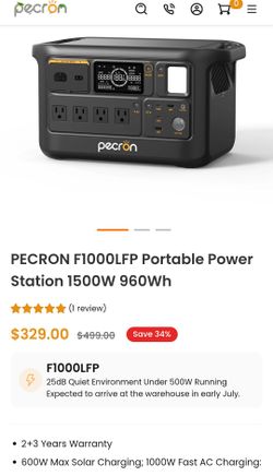2026 pecron f1000 power station