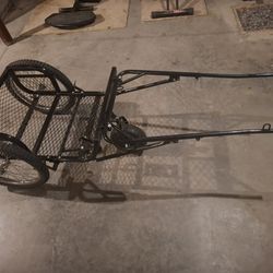 Metal Animal Pulling Cart