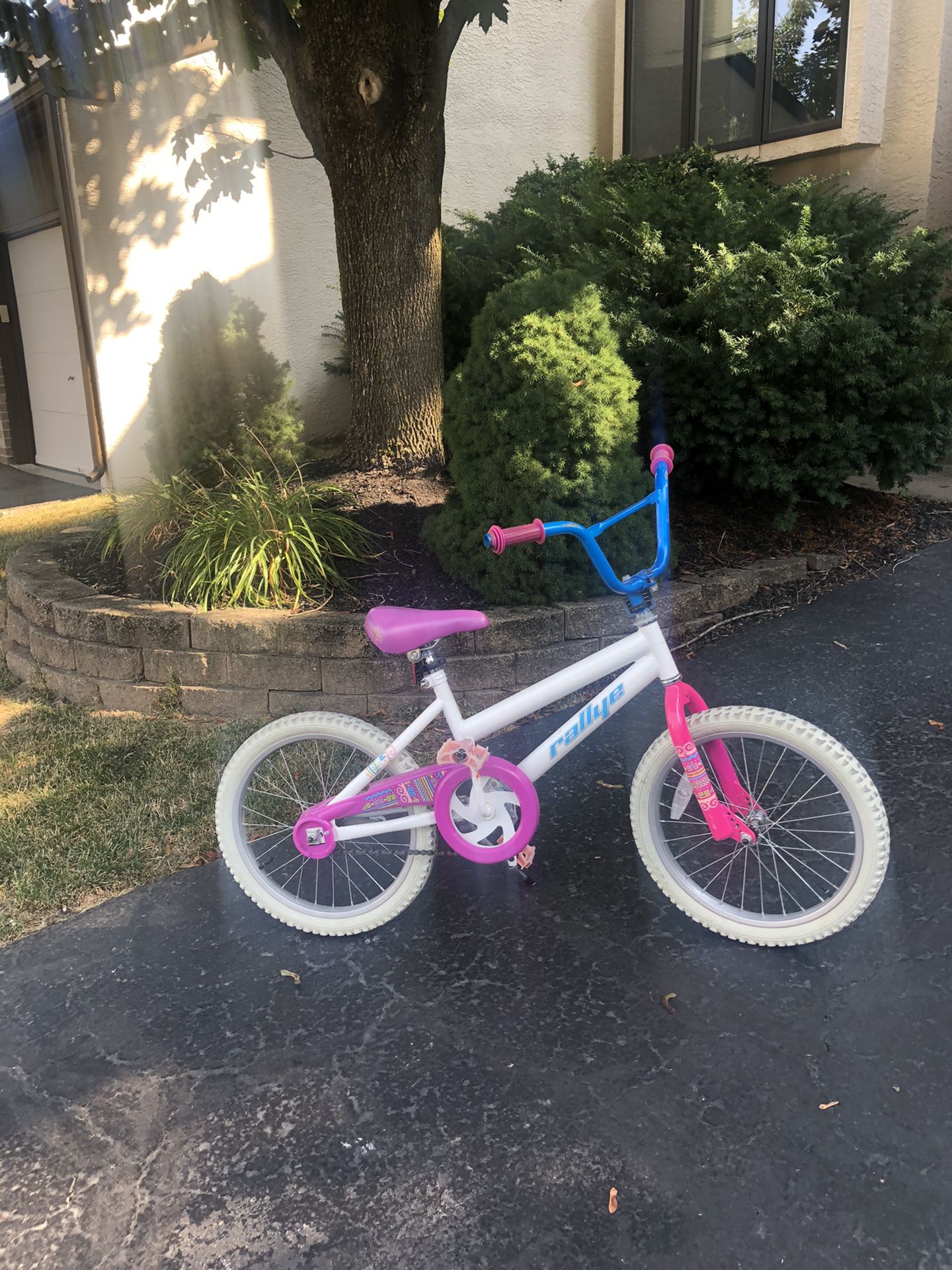 Child’s bike $50, needs new petals 18 inch