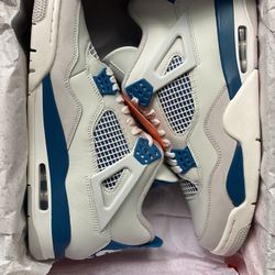 Jordan Retro 4 Military / Industrial Blue