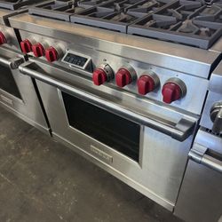 Wolf 36” Stainless Steel Gas Range Stove 