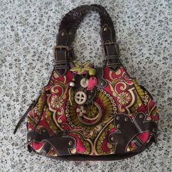 rare Isabella Fiore HOBO Style Shoulder Bag