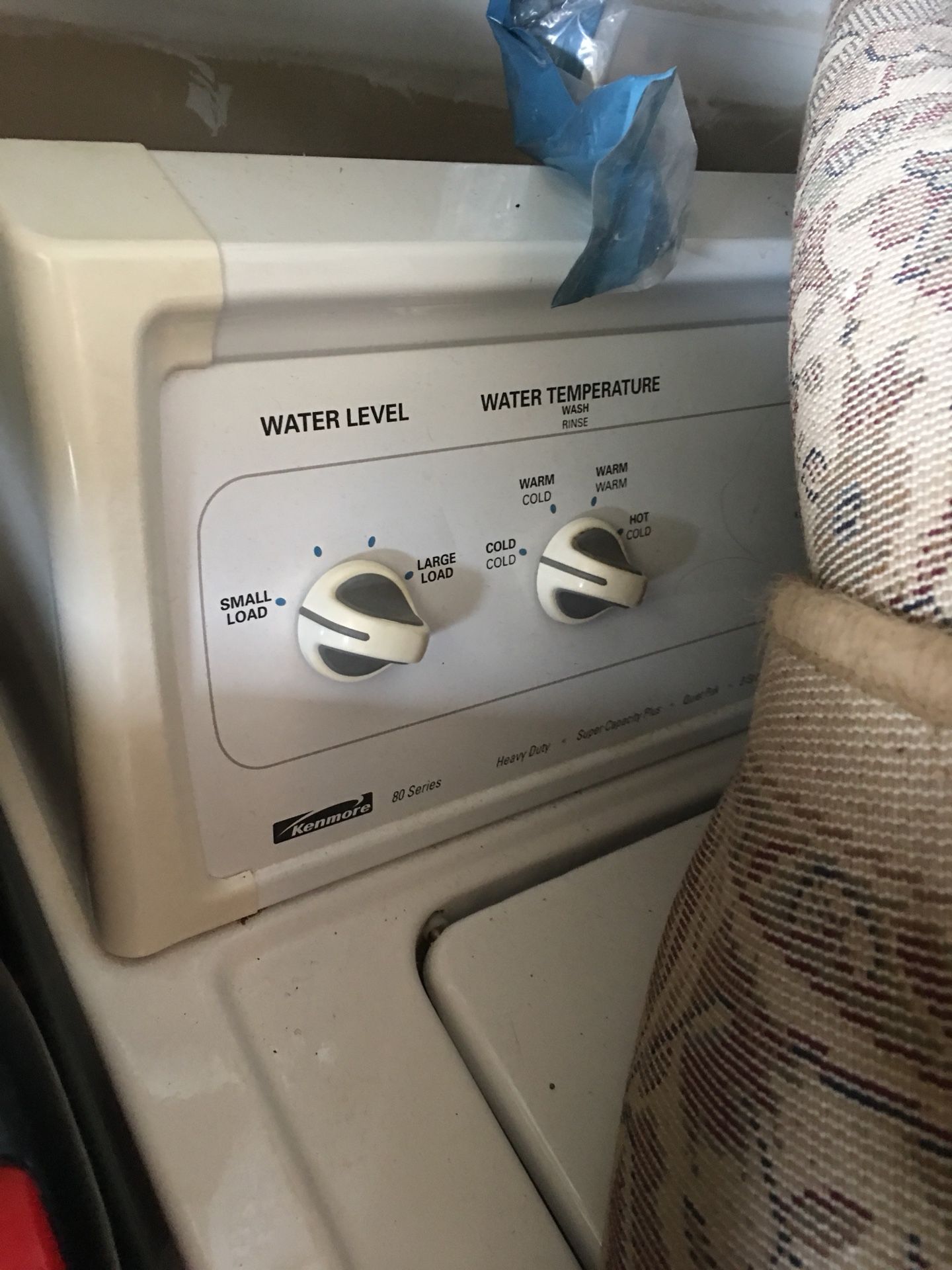 Free pick up only Kenmore washer and dryer