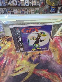 Gex: Enter the Gecko (Sony PlayStation 1, 1998) - CIB Tested & Working