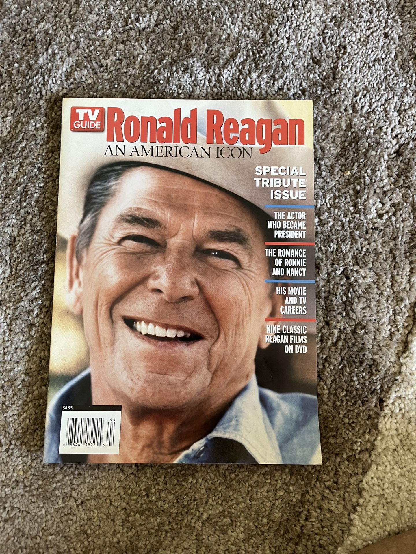 TV Guide Issue Of Ronald Reagan An American Icon From 2004