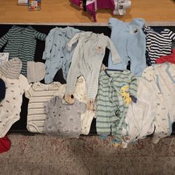 Lightly Used And New Baby Boby Clothes / Items