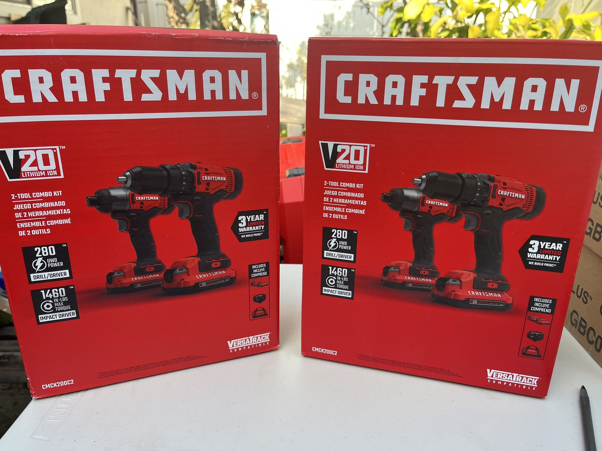 New Craftsman Drill Set