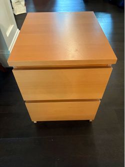 IKEA nightstand/bedside tables x2