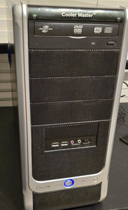 DeskTop  CoolerMaster  🖥 AMD 620 - 2.6GHz. CPU /8.0GB RAM  /1.0TB. HDD 🔌 Windows 10, DVD-RW, Only Tower ✔️ usb-Wi-Fi