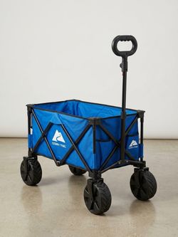 Ozark Trail Folding Utility Wagon / Cart (Blue) - Great Condition
