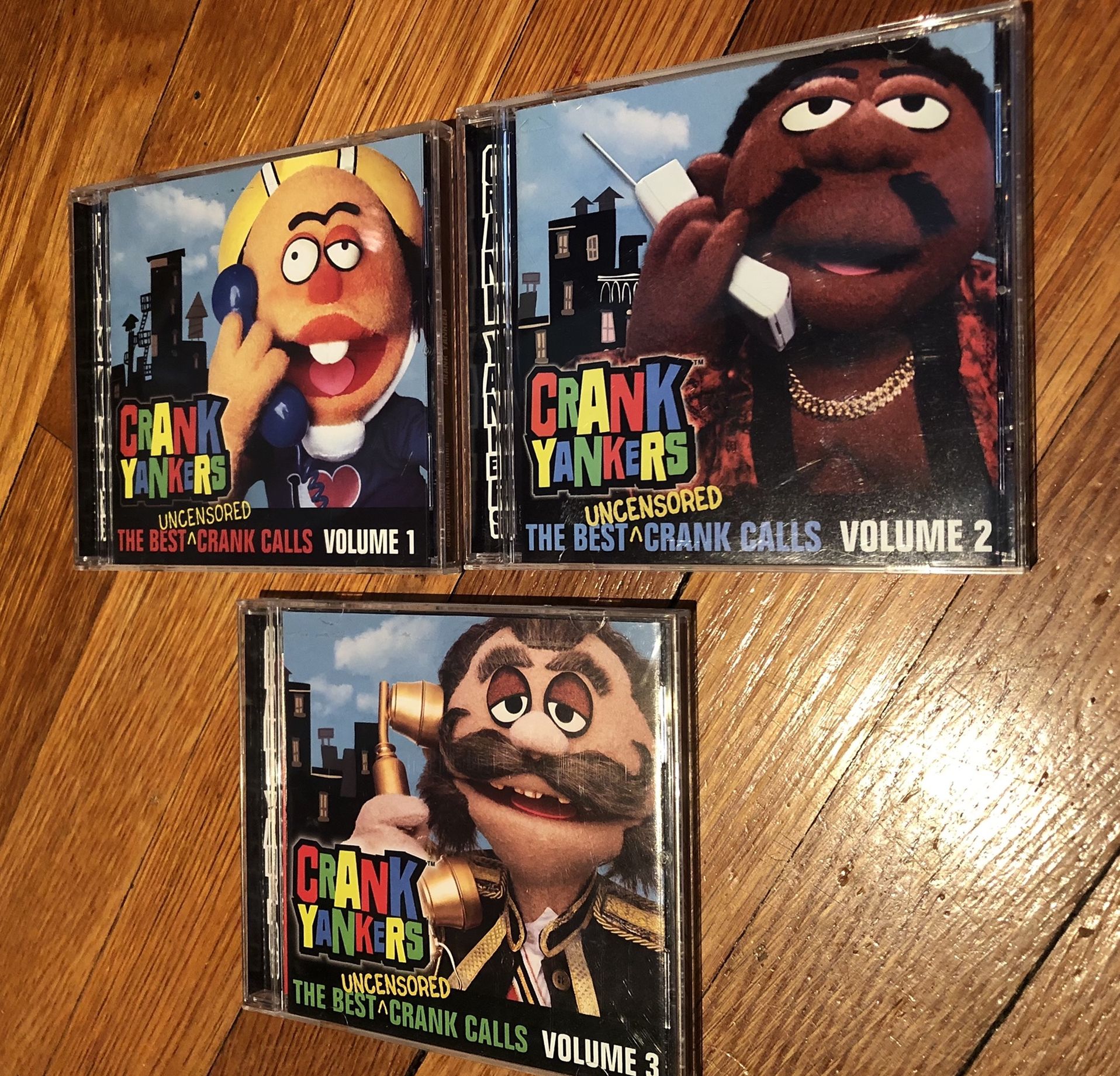 Crank Yankers Vol 1,2,3 CDs