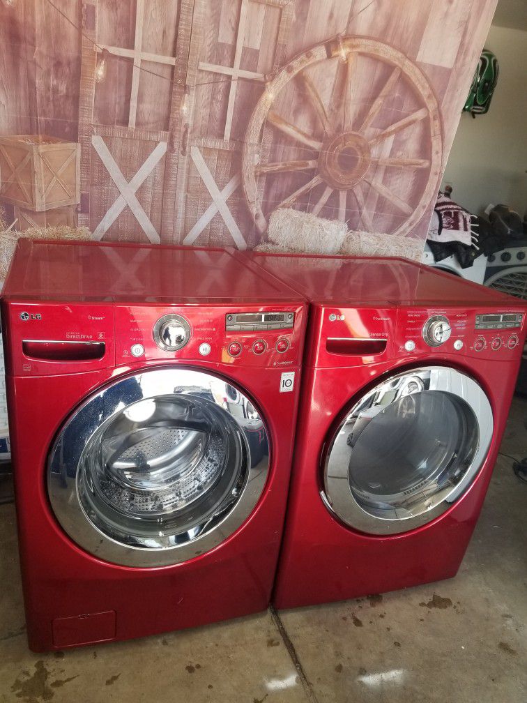 LG Large Capacity Washer and ELECTRIC dryer In good Condition, 4 Months WARRANTY FREE DELIVERY and INSTALL "All HOUSES included "WE ACCEPT CARD 
