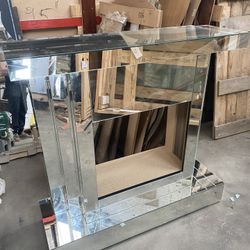 Mirror Fireplace 
