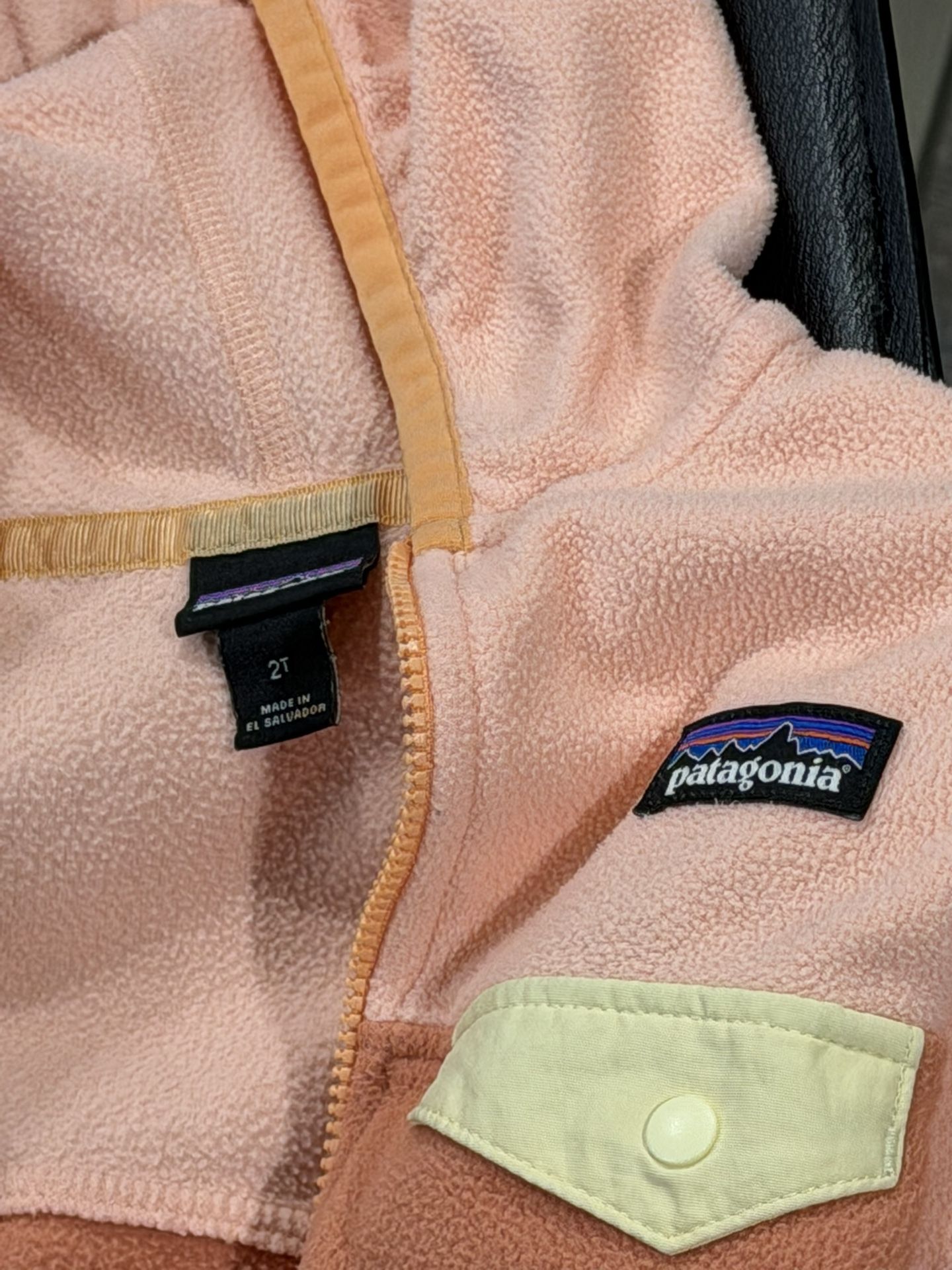 Patagonia 2T Girls Fleece Jacket Like New