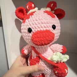 Crochet Cow Hand Made