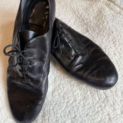 Men’s Size 12 SupaDance 5000 Low Heel Black Leather Ballroom Dance Shoes