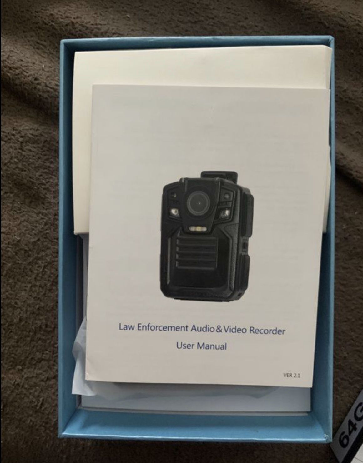 body camera law enforcement Boblov audio and video recorder