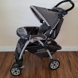 Chicco Baby Stroller ( Recliner And Foldable). Price Firm!