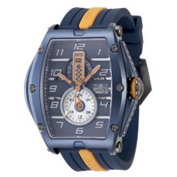 47388 - Invicta Racing Vibe RPM Men's Watch - 57mm, Orange, Blue