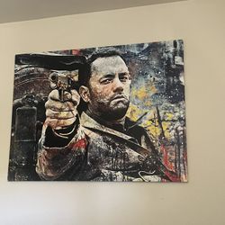 CAPTAIN MILLER Legendary Wall Art Gallery Wrapped Home Decor Wall Poster / Frame/ Art 