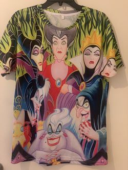 Villians Shirt Sz Large-XL-1X New Colorful