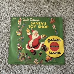 1950 WALT DISNEY'S "SANTA'S TOYSHOP SONG", "SANTA'S TOYSHOP"