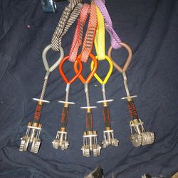 Title: Complete Trad Climbing Starter Set - Cams (No Recall), Stoppers, ATC & Locker