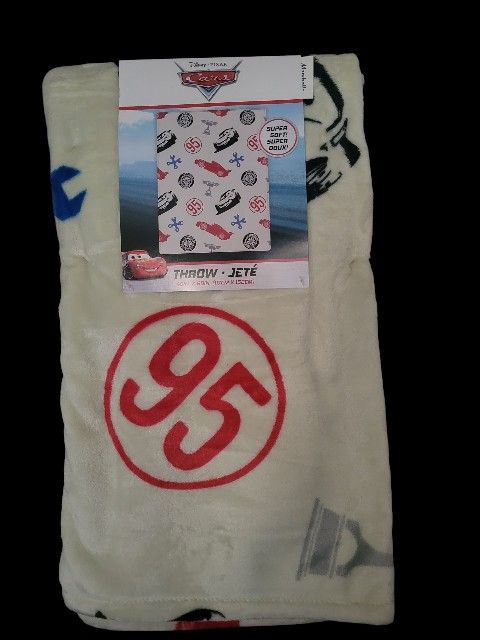 Cars Toddler Throw 46x60in