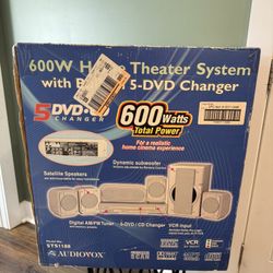 DVD HOME THEATER SOUND SYSTEM NEW OPEN BOX