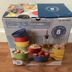 "Cook & Serve" 8-piece Ramekin Set