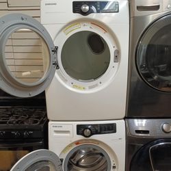 SET WASHER AND DRYER SAMSUNG ☃️STACKABLE-SIDE BY SIDE☃️ ❄️FREE DELIVERY❄️