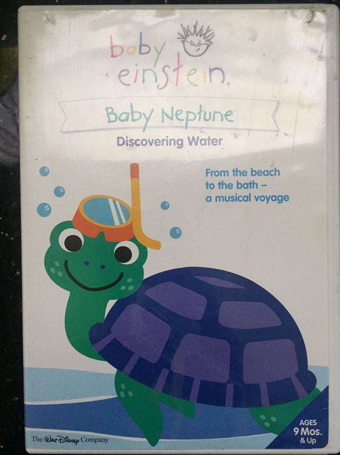 Baby Einstein DVD by Disney. Baby Neptune discovering water
