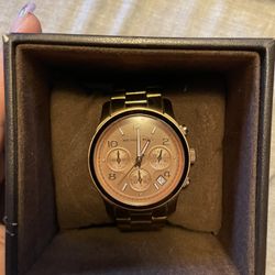 Michael Kors Watch Gold