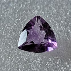 1ctw Natural Brazilian Amethyst Trillion Cut.