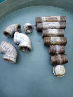 1/2  & 3/4   Galvanized Fittings 