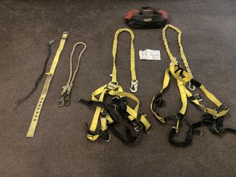 2 Guardian Safety  Harnesses w/ Shock Lanyards
