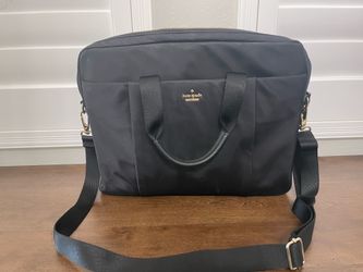 Kate Spade Women's Classic Commuter Black Nylon Laptop Bag
