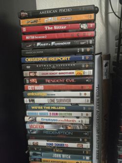 Misc mostly 2010ish eea. DVDs for sale.