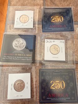 America 250th Anniversary Commemorative Coin Collection