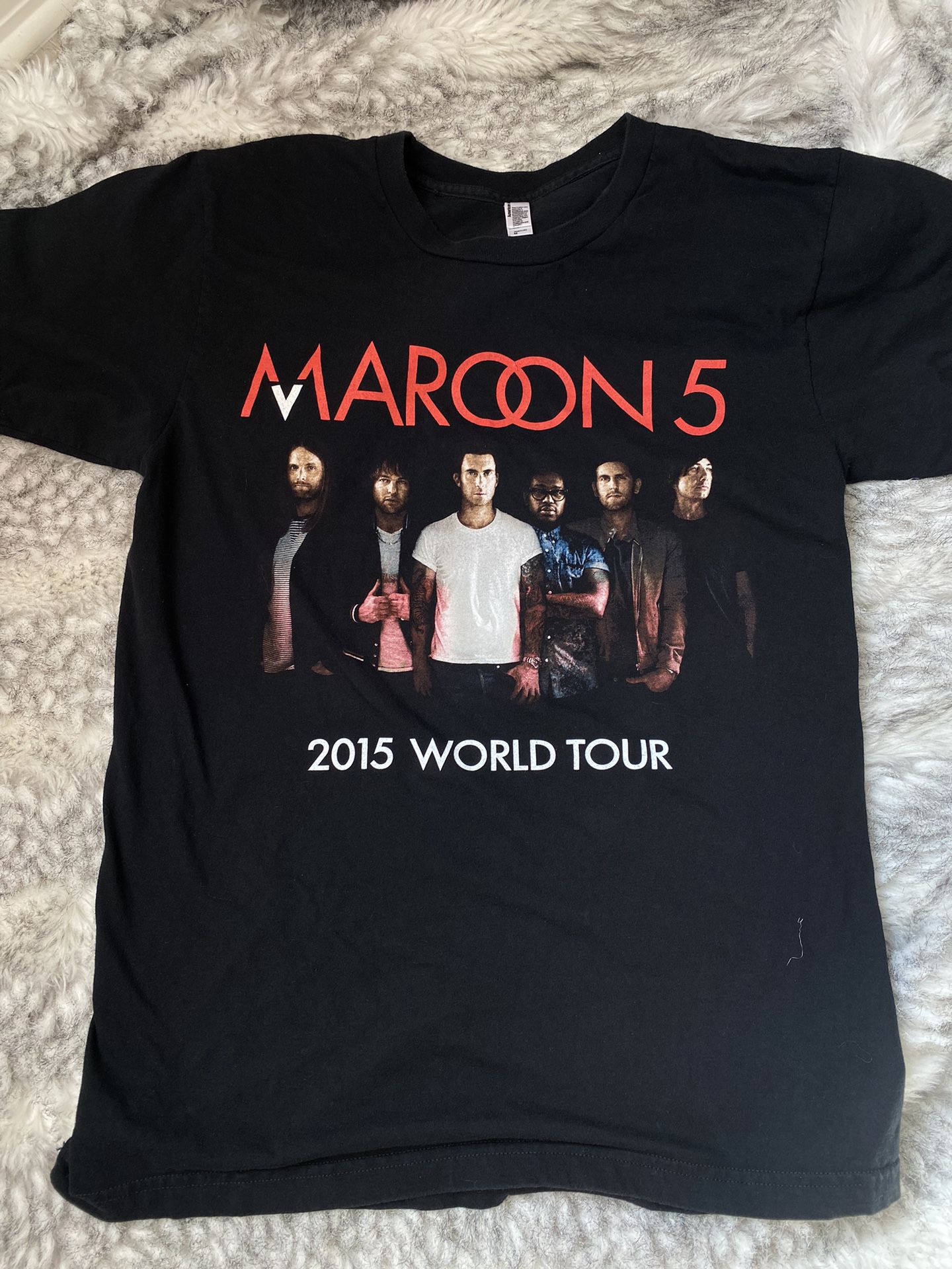 Maroon 5 Black T Shirt