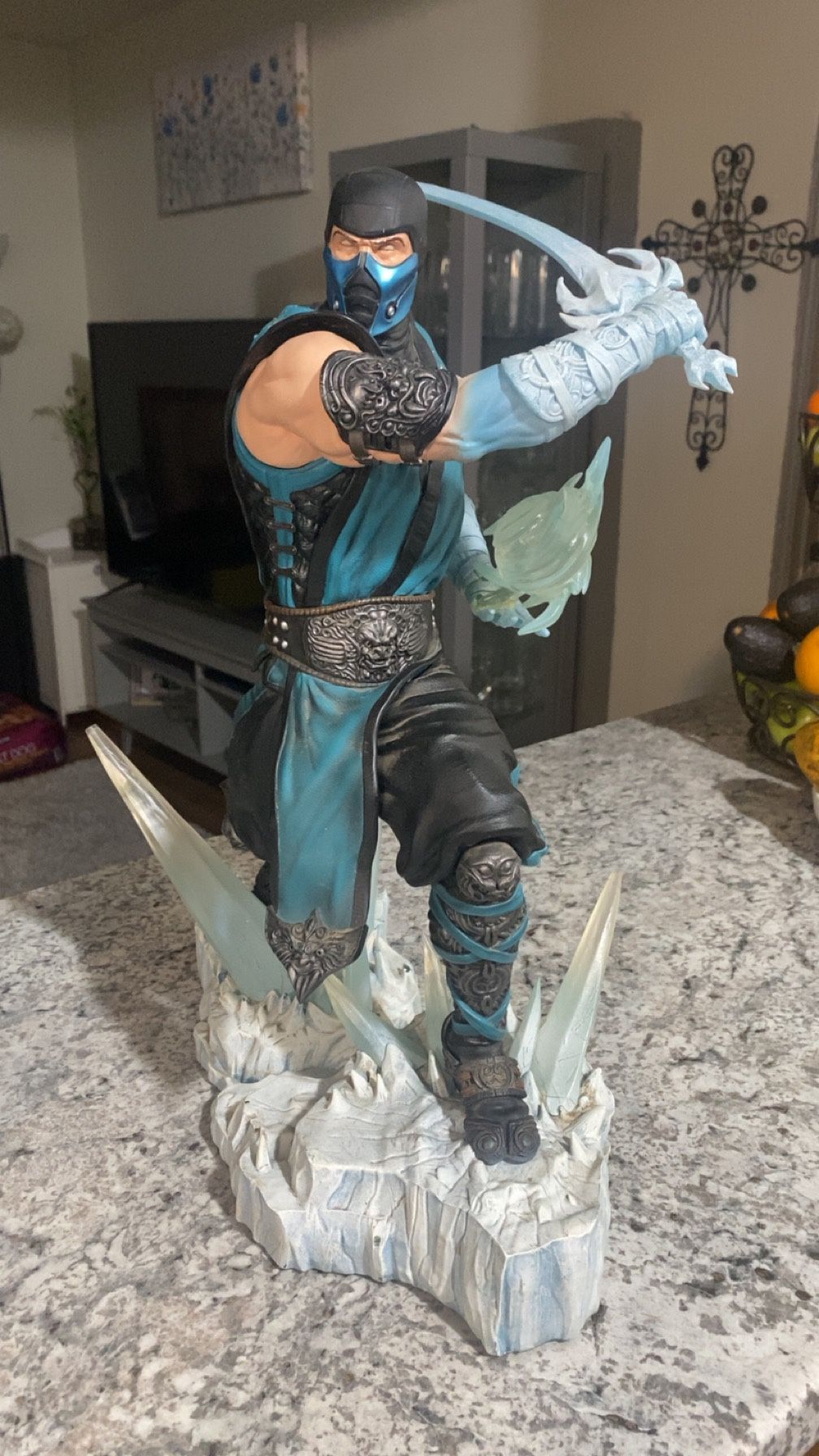 Sub Zero Ice Blast Exclusive Statue Limited Edition!