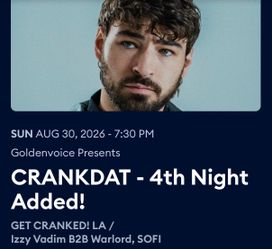 Crankdat GA Tickets