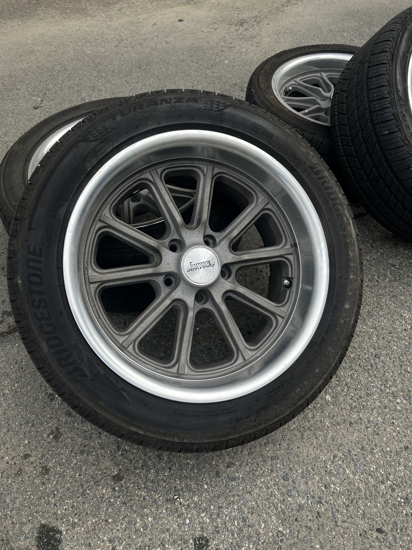 17” American Racing Wheels And Tires