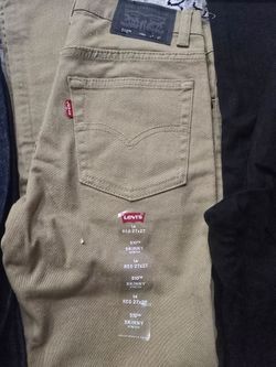 Boys Levi's camel color size 14 skinny  pants